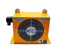Jieotwice AJ0607T-CA Raffreddatore d'aria idraulico Raffreddamento ad aria Scambiatore di calore di raffreddamento dell'olio del radiatore dell'olio (DC 12V)