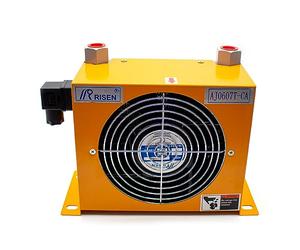 Jieotwice AJ0607T-CA Raffreddatore d'aria idraulico Raffreddamento ad aria Scambiatore di calore di raffreddamento dell'olio del radiatore dell'olio (DC 12V)