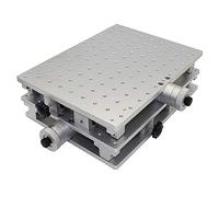 Jieotwice Saldatura Portatile della Cassa dell'Armadietto del Tavolo Mobile a 2 Assi, Tavolo XY per L'esperimento Ottico della Macchina per Incidere di Marcatura laser(220x300x90MM)