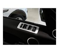 JIERS per Landrover Range Rover Sport 2014-2017, Accessori per Auto ABS Chrome Alzacristalli Interruttore Cornice Copertura Trim