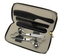 JIESENYU Forbici da parrucchiere professionale da 15,6 cm per taglio di capelli e diradamento forbici set strumenti (set)