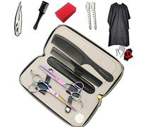 JIESENYU high-end Professionale Parrucchiere 15,2 cm Forbici Parrucchiere 440C Acciaio Parrucchiere Colorato Sinistra Forbici (Set-2)