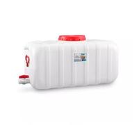 JIESOO Contenitore L'acqua Plastica con Rubinetto, Serbatoio Portatile Esterno, Secchio Carichi Pesanti for Campeggio, Pesca, Escursionismo, Tour Senza Guida(200L)