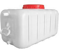 JIESOO Contenitori d'acqua Bottiglia L'acqua Contenitore L'acqua Plastica, Brocca Trasporto Dell'acqua Campeggio Secchio L'acqua Portatile L'emergenza Uragano All'aperto(50L)