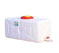 JIESOO Contenitori d'Acqua Serbatoio d'Acqua Portatile con Rubinetto, Serbatoio d'Acqua Auto Plastica Spessa, Contenitore Stoccaggio dell'Acqua All'aperto for Gite Campeggio(200l)