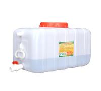 JIESOO Grandi Contenitori Acqua Campeggio con Rubinetto 50L/80L/110L/160L/200L/310L Serbatoio Acqua Portatile Ultraleggero for Picnic Casa Barbecue, Tour Auto(310L)