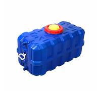 JIESOO Serbatoio Acqua Potabile, Contenitore Acqua Plastica Esterni,Contenitore Acqua Durevole for Uso Alimentare con Rubinetto,for Viaggi, Escursioni Campeggio Emergenze(Blue,200L)