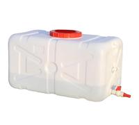 JIESOO Serbatoio d'Acqua Plastica Grandi Dimensioni Campeggio Escursionismo Rubinetto Tenuta Stagna Nessuna Perdita Design Maniglia Facile Trasportare(25L)