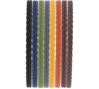 Jieunnxx - Confezione da 8 cerchietti sottili da donna, antiscivolo, in plastica, con dentatura elastica, accessorio alla moda e sottile, adatto per esercizi quotidiani, yoga, corsa e sport