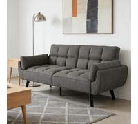 JIEXI Divano 2 Posti 191cm, Divano Moderno Scandinavo in Tessuto Traspirante con Cuscini a Molle e Gambe in Legno Massello, Divanetto per Soggiorno, Camera da Letto e Piccoli Appartamenti