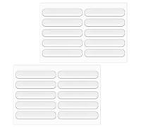 JIEYAO 20 pezzi di protezione da parete per mobili, paraurti, paraurti da parete, fermaporta per frigorifero, anti-collisione, per maniglie, lavatrice, porta doccia, porta dell'armadio