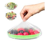 JIEYAO 200 tappi da doccia per pane a lievitazione naturale, coperture elastiche in plastica per lievitazione del pane, riutilizzabili, per lievitazione del pane, forniture da forno per cibo, frutta e
