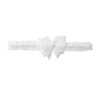 JIEYAO Giarrettiera da Sposa con Pizzo Bianco, Giarrettiere da Sposa per la Sposa Giarrettiera da Sposa Blu Reggicalze in Pizzo Elasticizzato per Gamba Accessori da Sposa per Damigella d'Onore