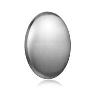 JIEYAO Saponetta in acciaio inox color argento, per rimuovere gli odori, elimina l'odore di pesce, cipolla e aglio, profumi forti dalle mani e dalla pelle, per cucina