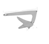 jieyo Ancoraggio per Barca Bruce Stile Artiglio 1KG 2KG Hardware Resistente alla corrosione in Acciaio Inossidabile 316 Compatibile con Lo Yacht(1KG)