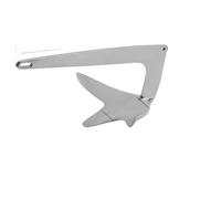 jieyo Ancoraggio per Barca Bruce Stile Artiglio 1KG 2KG Hardware Resistente alla corrosione in Acciaio Inossidabile 316 Compatibile con Lo Yacht(2KG)