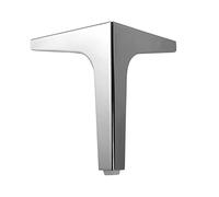 JIEYUZYUO 4 Gambe Di Supporto in Metper Mobili, Piedini in Ferro per Mobili, Armadi, Letti, Sedie, Cassettiere, Piedini per Mobili/Sier-10Cm-4Pcs