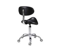 JIFGWBSP Sgabello Da Sella, Sedia Da Sella Mobile, Sgabello Girevole Regolabile In Altezza, Adatto For Casa/ufficio/salone Di Bellezza, Portata 150 Kg