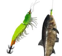 Jig da pesca in acqua salata Esca Artificiale A Forma Di Gambero