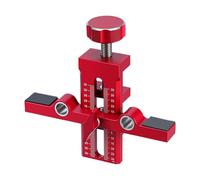 Jig Di Montaggio Per Porte Armadio - Accessorio Per Allineamento A Doppio Foro Con Posizionatore Regolabile,Supporto Montaggio Ante Mobili - Per Casa Ufficio Cucina