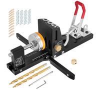 Jig Di Perforazione - Kit Stencil Di Perforazione Tasca - Jig Modello Foro Tasca - Guida Di Perforazione Di Alluminio Ad Alta Resistenza - Jig Di Piastre Di Vasca D
