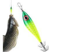 Jig per Calamari | Luce LED Colorata Con Multi-Amo | Totani Luminescenti per Mare - Per Polpo Sleeve-fish Barca Fiume Lago Outdoor Pescatori Appassionati Principianti