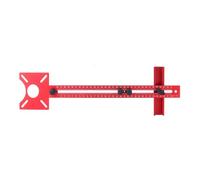 Jig Per Taglio Circolare Con Router Attacco Gadget Compatto Regolabile | Guida Bordo A Base Fissa Ideale Per Lavori Di Rifilatura, Spianatura, Foratura, Taglio Bordi, Cerchi, Angoli,
