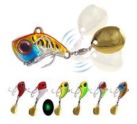 Jig Set Esca Artificiale Crankbait Casting Platino Cucchiaio Esca Spinnerbait Spin Buddy Esca da Pesca Artificiale Esca da Pesca per Trota Perche Luccio Cavedano Zander