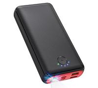 JIGA Power Bank 27000mAh, 22,5W Caricatore Portatile PD 20W USB-C Batteria Esterna con Torcia, Caricabatterie for iPhone, Samsung, iPad, Huawei