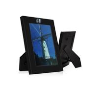 Jigayao Telecamera di sicurezza per interni, cornice per foto nascosta, 1080p, telecamera spia con rilevamento di movimento, mini telecamere segrete video spia per casa e ufficio, senza bisogno di