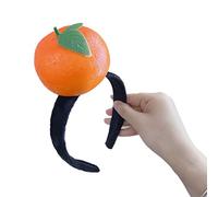 JIgeren Divertente cerchietto per capelli con frutta in stile cartone animato con verdure farcite cerchietto per capelli carota divertente fasce per capelli per lavare il viso costume da festa 6