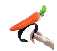 JIgeren Divertente cerchietto per capelli con frutta in stile cartone animato con verdure farcite cerchietto per capelli carota divertente fasce per capelli per lavare il viso costume da festa 1