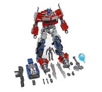 JIGFLY Transformer Optimus Toy Prime Action Figure MHM-01, Modello di Camion deformato Modello di Robot Versione KO