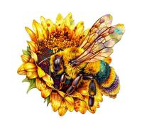 Jigfoxy Puzzle in legno per adulti e bambini, giocattolo educativo unico a forma di animale, per amici della famiglia, L-34 x 32,5 cm, 250 pezzi