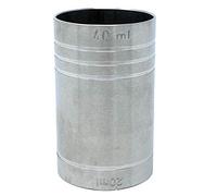 Jigger 2cl 4cl dosatore doppio misurino da cocktail 20 ml 40 ml in acciaio inox dosatore certificato alcol bar