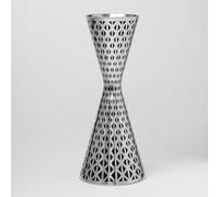 Jigger Kidia "Geometric Lines" - Misurino Professionale per Cocktail da 30/60 ml con Packaging Innovativo un cappello da baseball bianco(Geometric Lines White Hat)