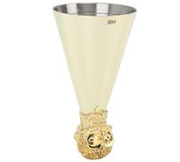 Jigger per Barman in Acciaio Inossidabile con Misure da 2,4 x 4,3 Pollici per Cocktail Precisi, Strumento per Mixology per Bar di Casa, Appassionati di Cocktail, Regalo per Amici