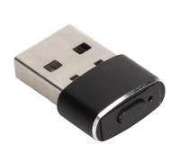 Jiggler Mouse, 2 modalità Mantieni lo Schermo Dispositivo Mouse USB Mouse con Pulsante Switch, Plug and Play Mini Mouse Shaker per la Presentazione di Meeting Game (BLACK)