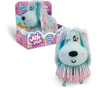 Jiggly Pets - Pup Blu, Cagnolino che cammina, balla e si agita al ritmo della musica, include espressioni facciali, effetti sonori, capelli morbidi ed elastici, bambini 4 anni+, famoso (JGG03200)