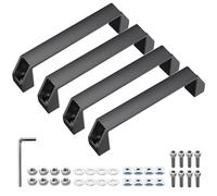JiGiU Set di 2 Maniglie in Lega di Alluminio con Dado a T (4 * 180mm)