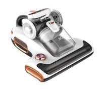JIGOO T600 Aspiratore per materassi con luce UV e vibrazione, 700W 15kpa aspirapolvere antiacari, rimuove il 99,9%, indicatore LED, 60 ℃ 5s, riscaldamento rapido, 72 dB Design silenzioso