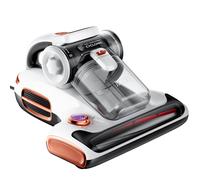 JIGOO T600 Aspiratore per Materassi con luce UV e Vibrazione, 700W 15kpa Battima