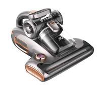 JIGOO T600 Aspiratore per materassi con luce UV e vibrazione, 700W 15kpa aspirapolvere antiacari, rimuove il 99,9%, indicatore LED, 60 ℃ 5s, riscaldamento rapido, 72 dB Design silenzioso