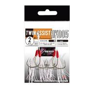 Jigs Slow Fall Amo da pesca Dancing Stingers Jigging Esche Assist Ganci con Teaser Ganci di Ricambio 2 Pack Gear