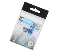 Jigs Slow Fall Amo da pesca Dancing Stingers Jigging Esche Assist Ganci con Teaser Ganci di Ricambio 2 Pack Gear
