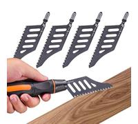 Jigsaw Cutter for Wood, with Handle Carbon Steel Tool, 5 Pieces Cutting Jigsaw for Carpentry, Home, Professional, Workshop, Metalworking, Construction, DIY Projects