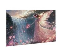 Jigsaw Puzzle, 1000 Pezzi Puzzle Classici, Cascate Puzzle Rilassamento Intelligence, Mpossibile Difficile Puzzle Impegnativo per Adulti Puzzle Gioco Familiare, Regalo per Amore Amico Fata fr0-436