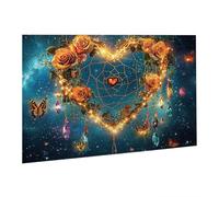 Jigsaw Puzzle, 1000 Pezzi Puzzle Classici, Farfalla Puzzle Rilassamento Intelligence, Mpossibile Difficile Puzzle Impegnativo per Adulti Puzzle Gioco Familiare, Regalo per Amore Amico Rosa fr0-752