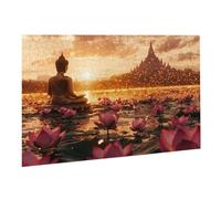 Jigsaw Puzzle, 1000 Pezzi Puzzle Classici, Fiori Puzzle Rilassamento Intelligence, Mpossibile Difficile Puzzles impegnativo adulti Puzzles Gioco Familiare, Regalo Amore Amico Religione K0F-230