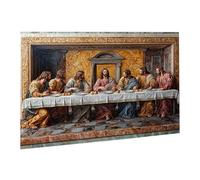 Jigsaw Puzzle, 1000 Pezzi Puzzle Classici, L'Ultima CenaPuzzle Rilassamento Intelligence, Mpossibile Difficile Puzzle Impegnativo per Adulti Puzzle Gioco Familiare, Regalo per Amore Amico fr0-49